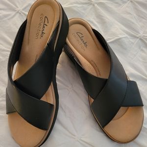 Clarks Jillian Wedges - Never worn